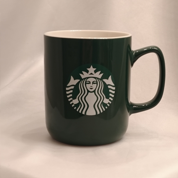 Starbucks Other - Starbucks Dark Green Coffee Mug 16 oz